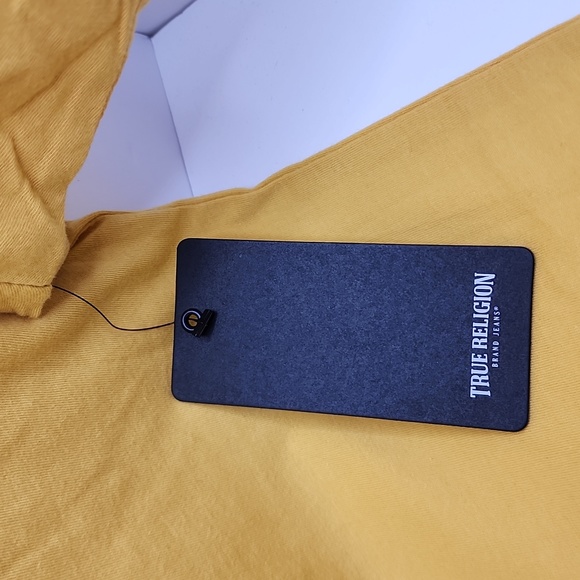 TRUE RELIGION YELLOW 3 EXTRA LARGE (XXXL) TSHIRT - Picture 7 of 10